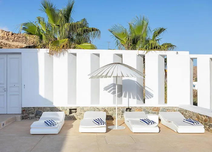 White Mykonos Villa Agios Ioannis Diakoftis